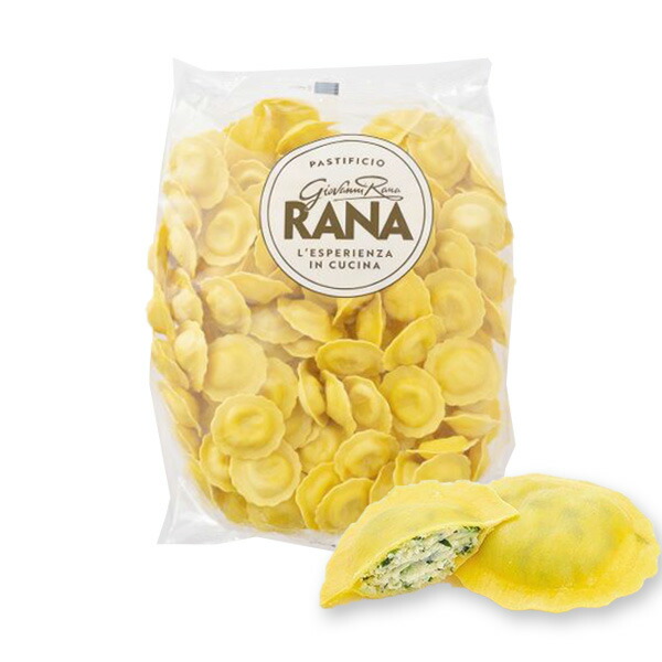 RANA社 ラビオリ ジラソーレ リコッタ＆スピナッチ1kg<br>［冷凍］【3～4営業日以内に出荷】