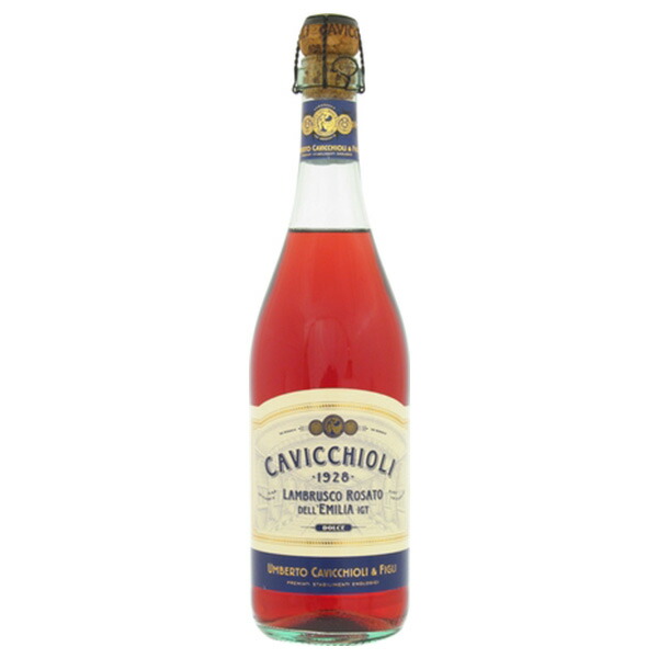 カビッキオーリ ランブルスコ ロザート・ドルチェ 750ml[常温/冷蔵]【3～4営業日以内に出荷】[W] イタリア ロゼ